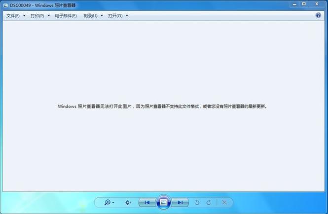 为什么在电脑看不到图片？