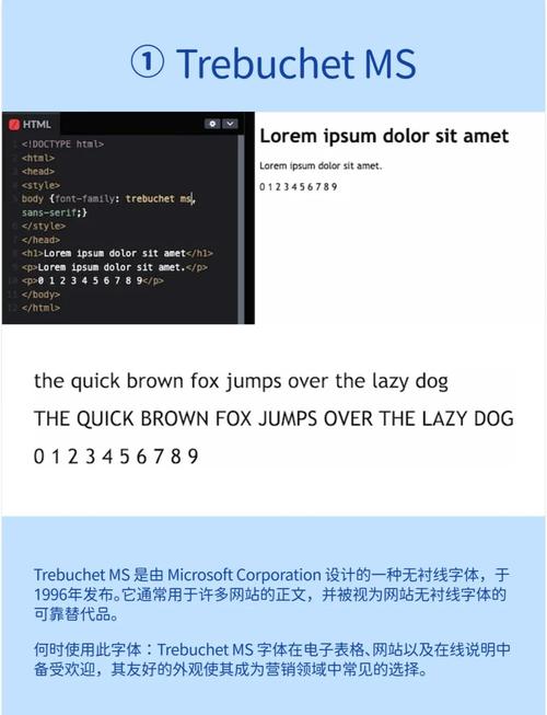 英文网站建设用哪种字体