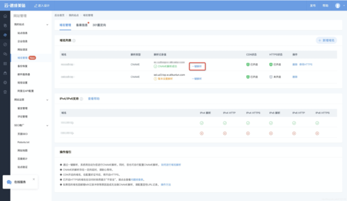 网站解析后显示建设中