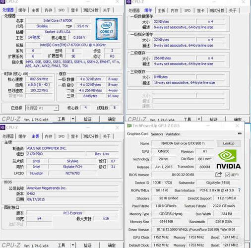 华硕z170 cpu风扇转速