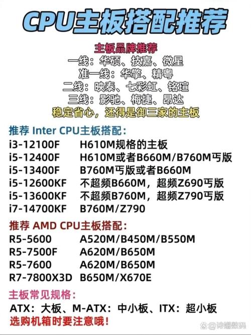 intel 10代cpu搭配什么主板