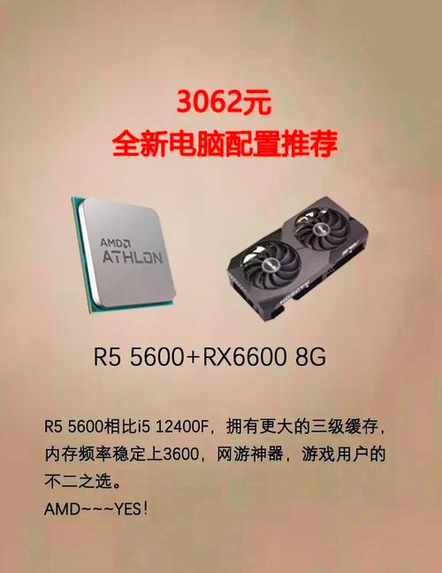 08年AMD CPU台式电脑配置