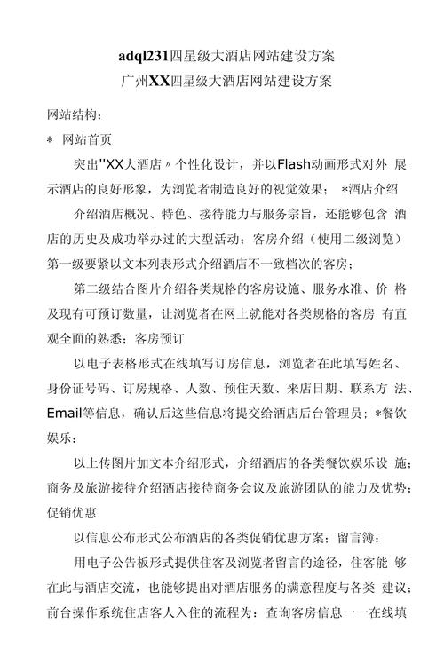 专业酒店设计网站建设