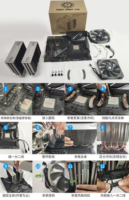 cpu散热器安装种类