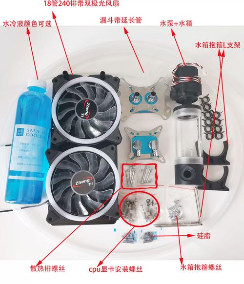 CPU水冷安装教程,让CPU效率提升2%