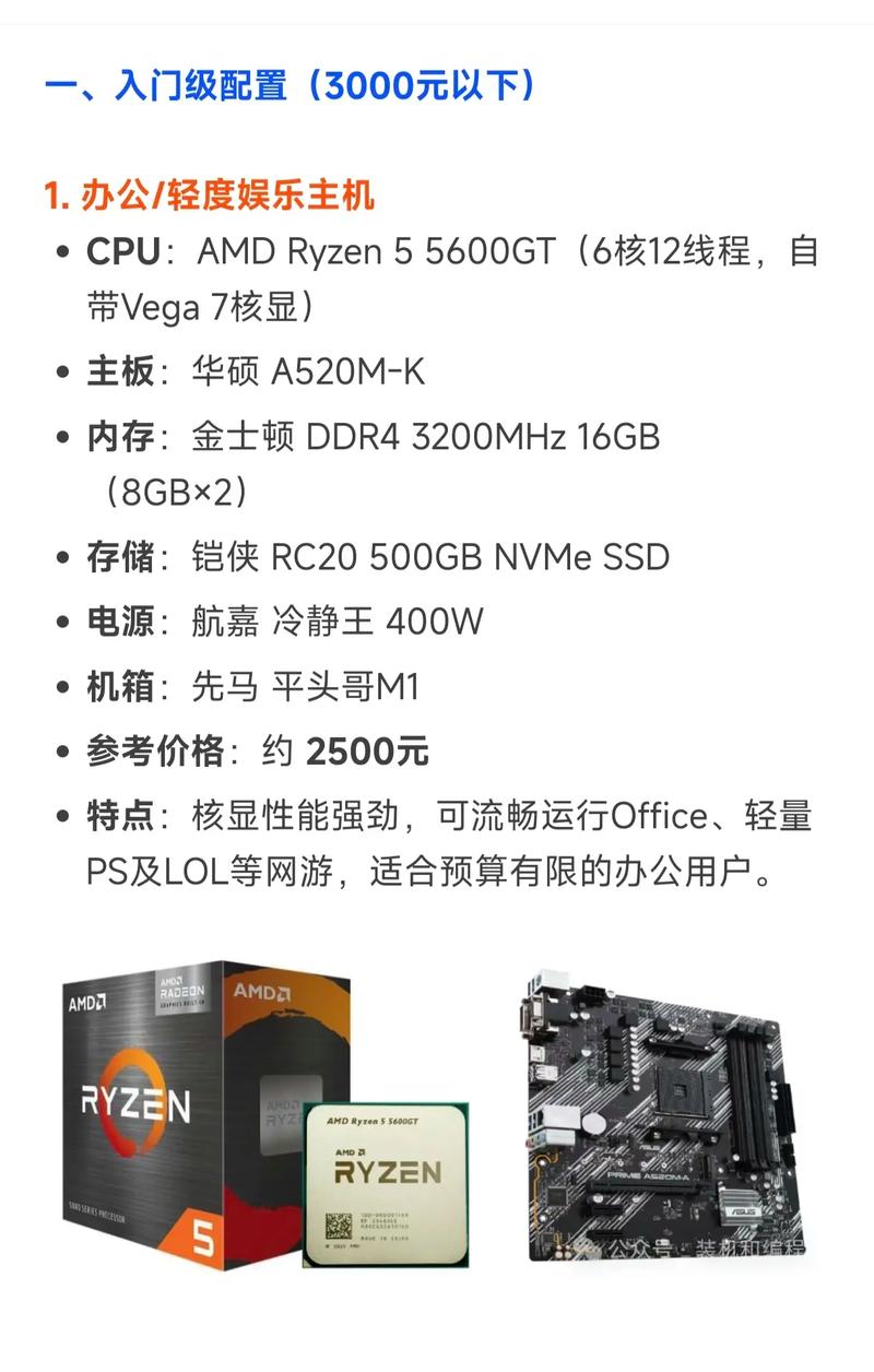 AMD主流电脑配置，你的电脑该怎么选？