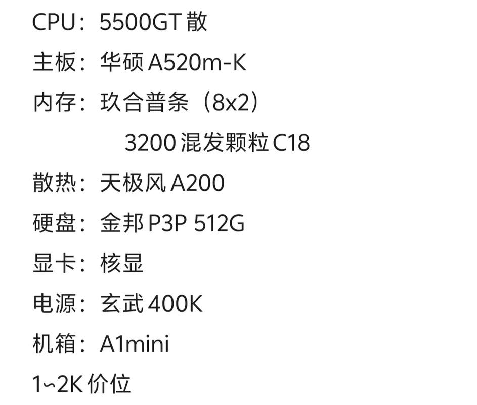 发烧机电脑配置指南