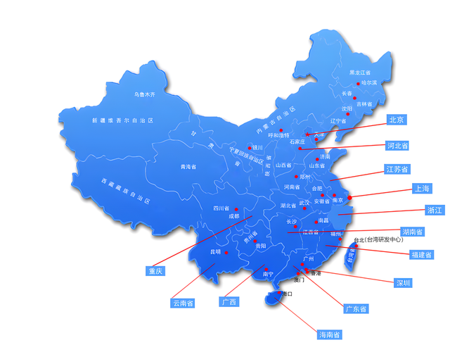 青岛销售网络分布图，各区域的销售热点与市场潜力