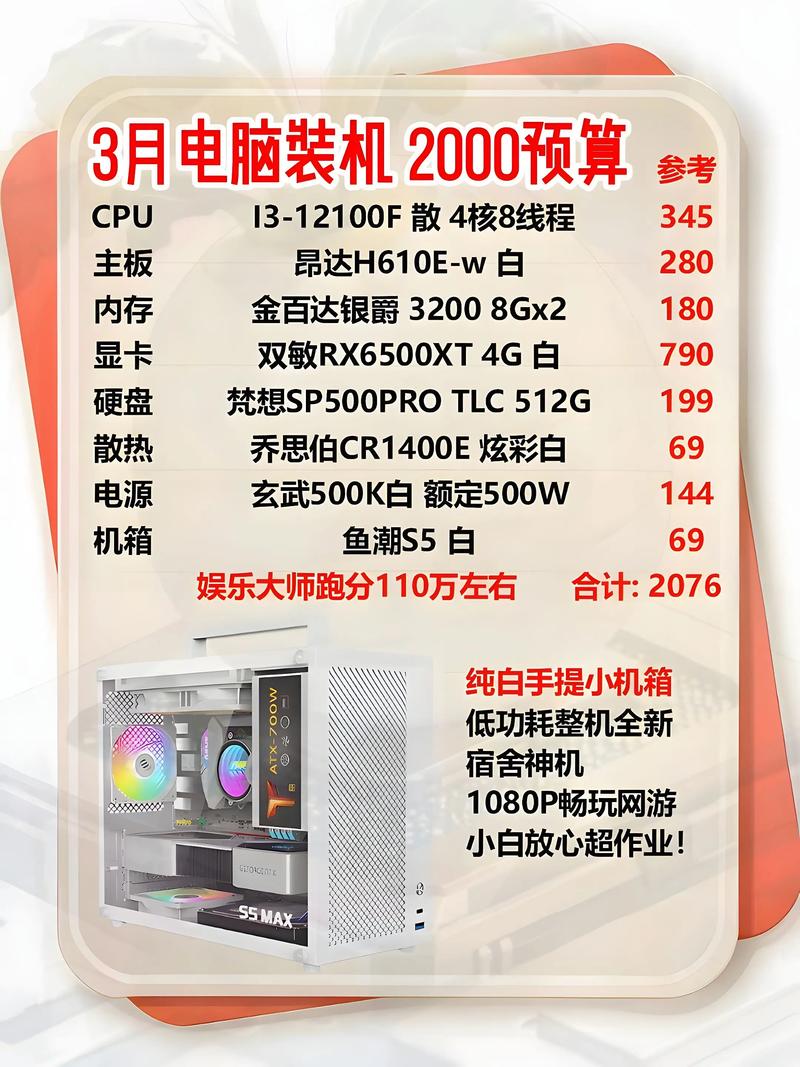 组装电脑，让每台电脑都更有价值