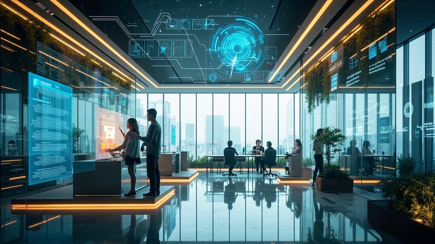 打造未来职场的数字化职场场景