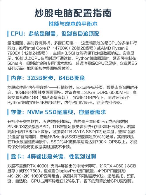 专业配置指南，让计算机发挥最大潜力