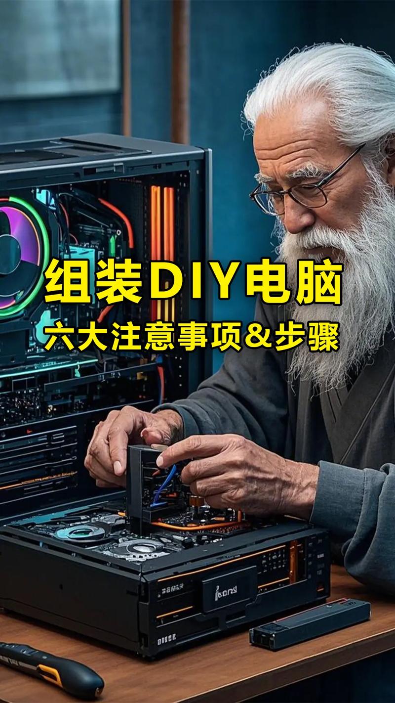 从零开始的台式电脑组装，打造一台完美的台式电脑