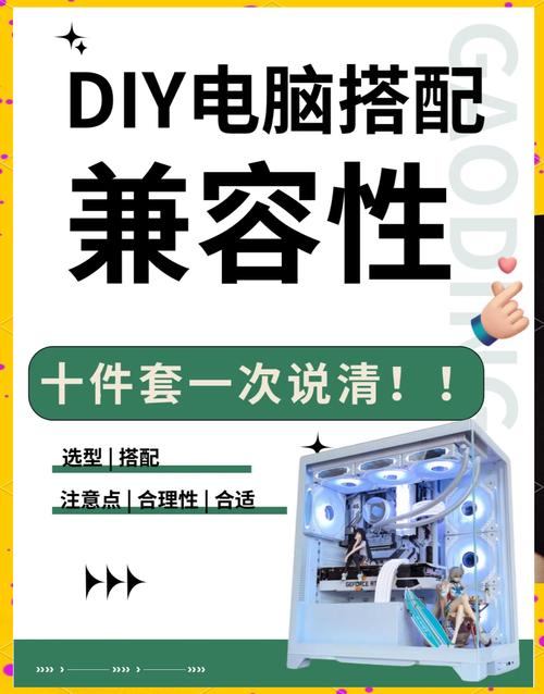 模拟DIY电脑配置，从基础开始，了解电脑的细节与功能