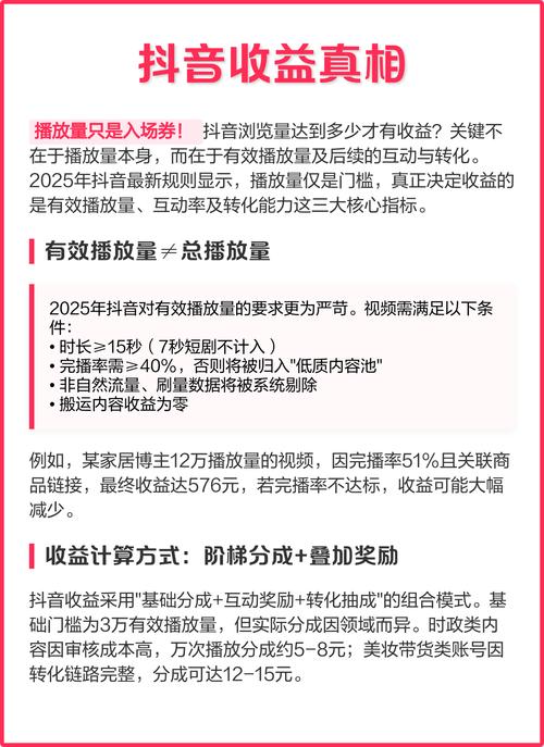 抖音评论分享代，如何在播放量低时实现高收益