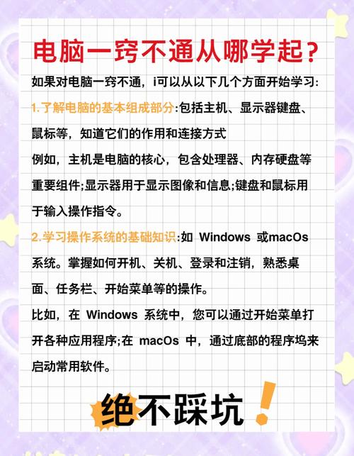 如何高效学习电脑？从基础到高级，轻松掌握