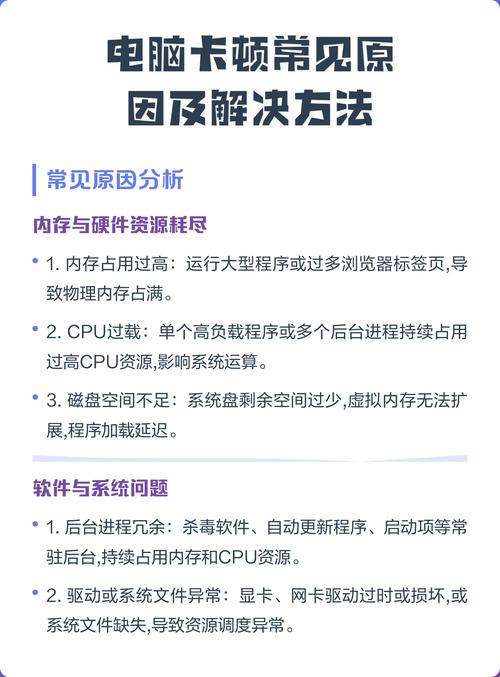 电脑卡的原因解析及解决小技巧
