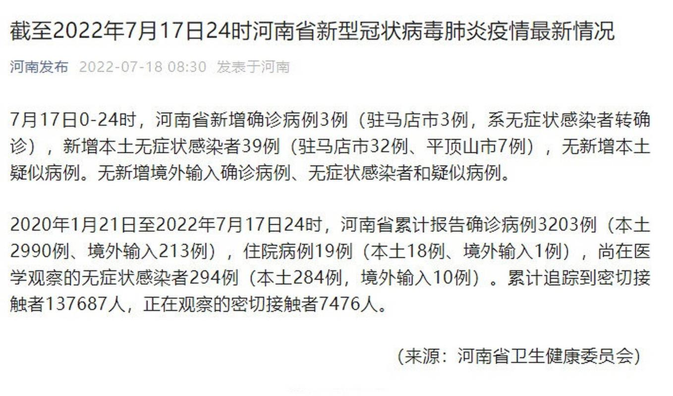 驻马店疫情最新曝光，警示信息全面，重点监测重点人群
