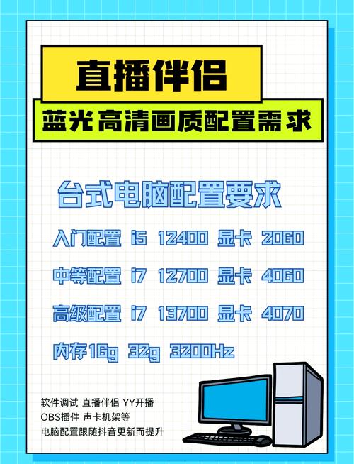 电脑直播最低配置指南
