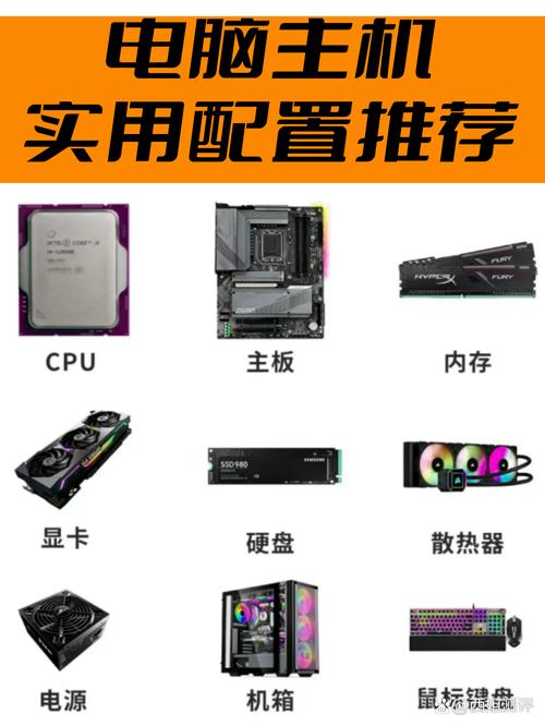 电脑主机高配置指南,从基础到优化