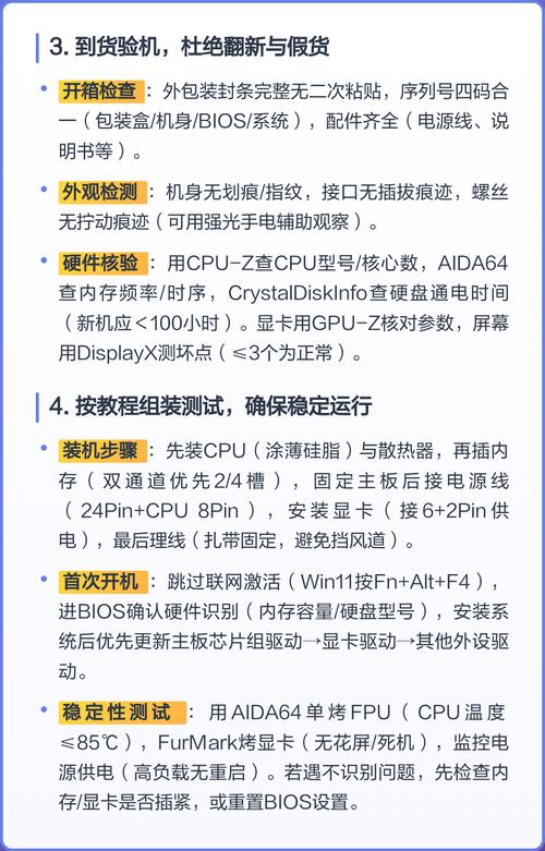让电脑更高效,电脑组装机的配置指南