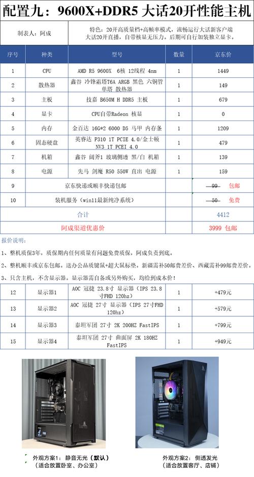 家中的电脑主机配置指南