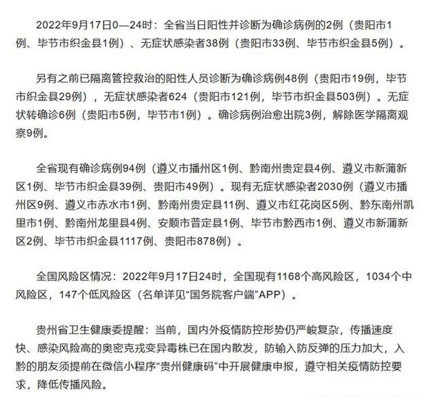 织金疫情最新消息