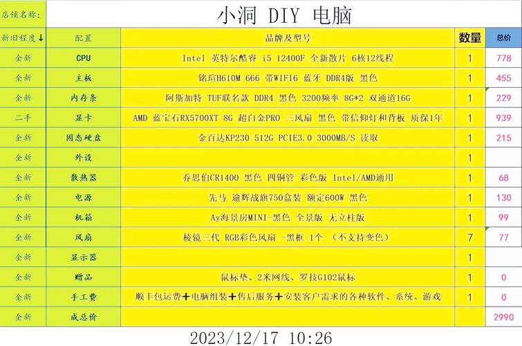 5电脑主机配置指南，从启动到最后一步