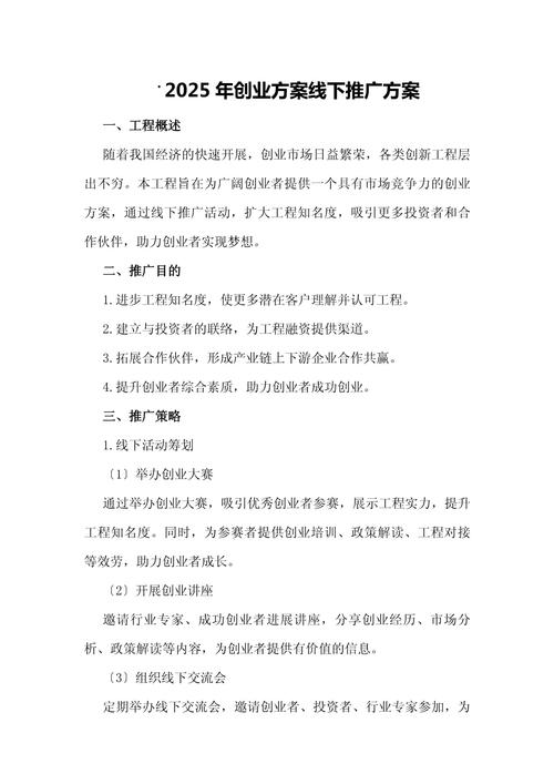 网络推广策划书