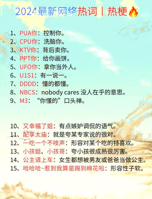 一、网络词语的定义与特点
