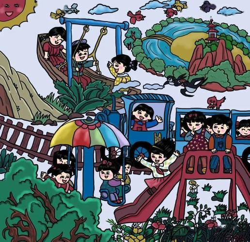中学生电脑绘画作品—南京新华电脑专修学院