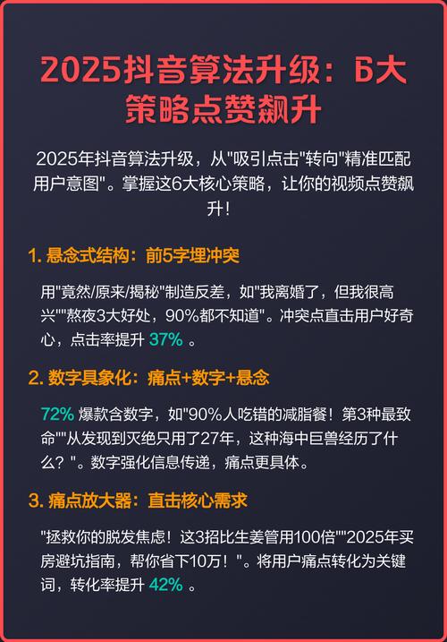 如何让抖音粉丝点赞，从内容优化到策略制定