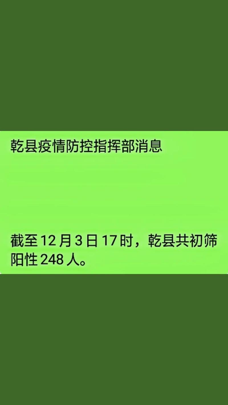 疫情最新动态，乾县有哪些防控重点？