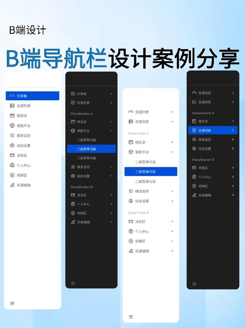 在抖音的页面中，常见的导航栏设计如下