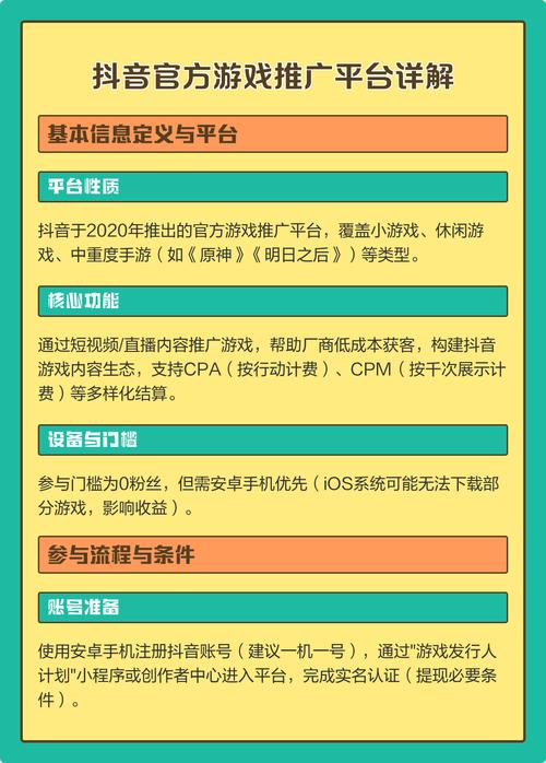 游戏平台，抖音的流量新引擎