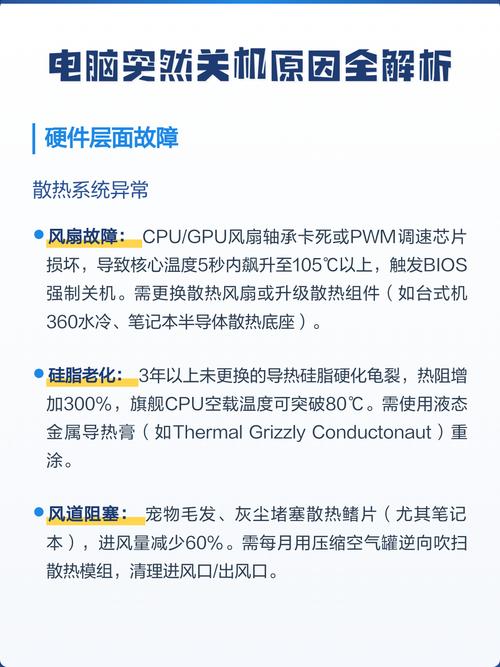 电脑关机原因全解析,解决方法全在这里!