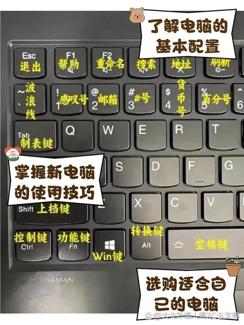 电脑键盘指法练习，戴尔笔记本电脑拆机指南