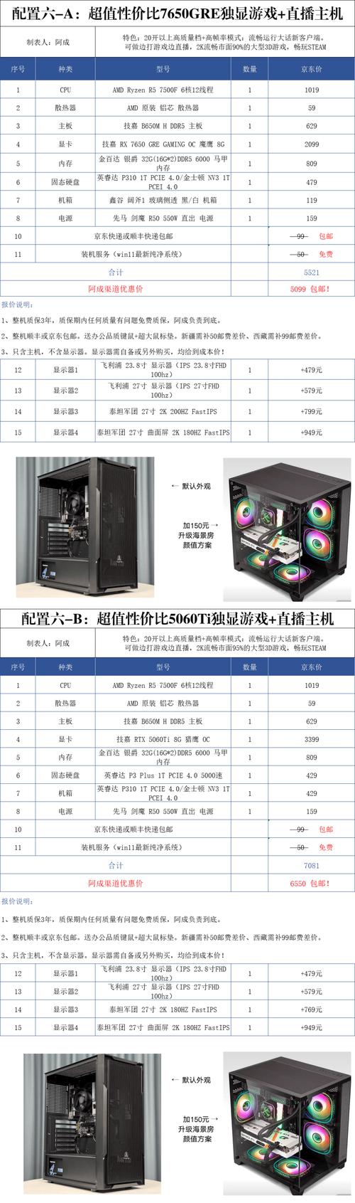 5元组装电脑配置指南，性价比超爆，配置全面
