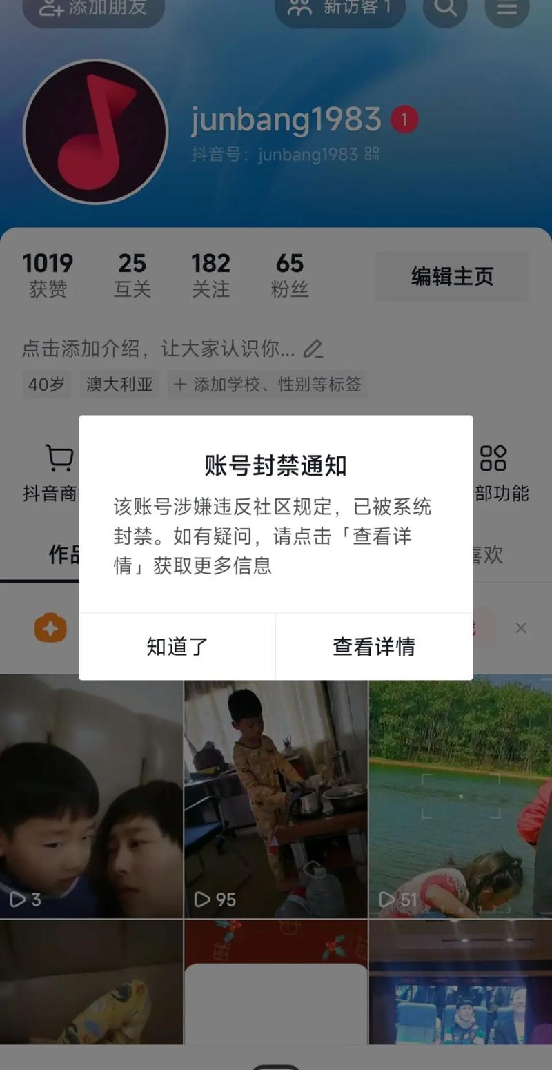 一、代币在抖音中的常见封禁情况