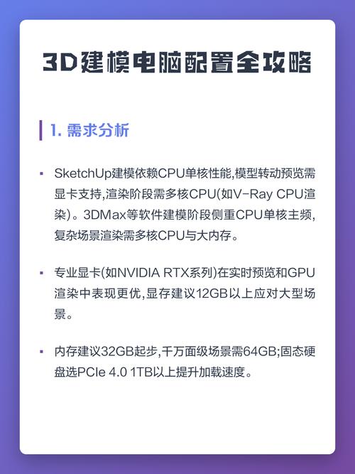 渲染配置电脑，让画面更精致的攻略