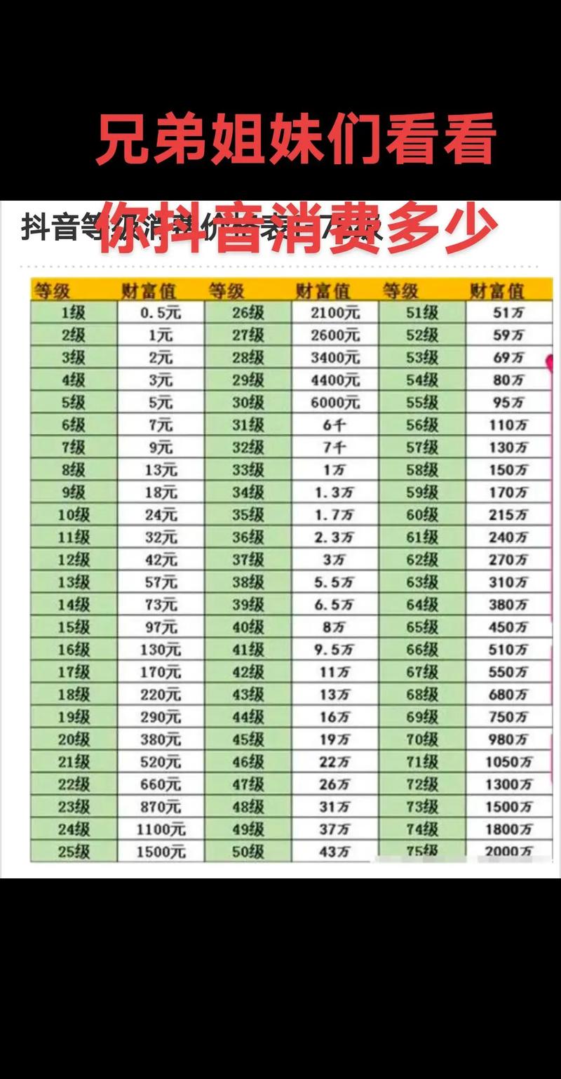 抖音刷级等级指南,如何提升账号等级,轻松赚取收入
