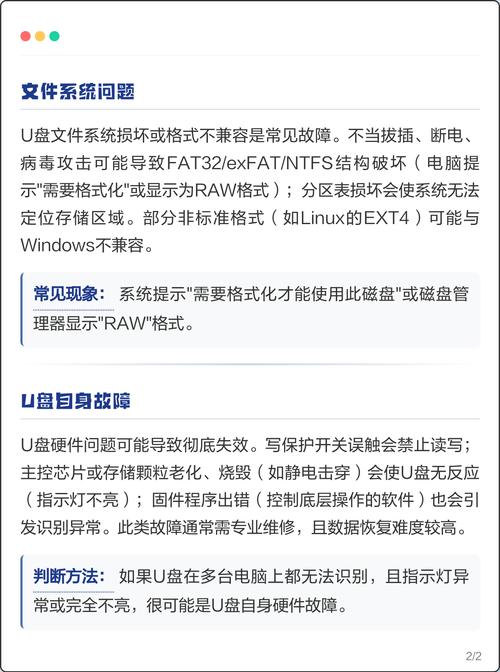 电脑无法连接到U盘，故障排查与解决方案