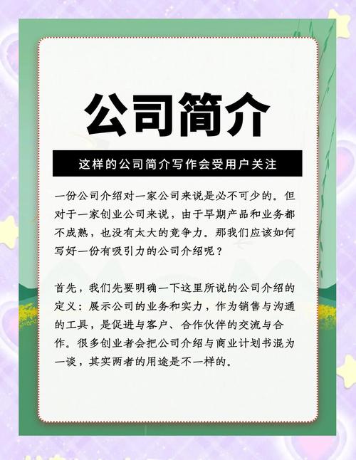 一、公司简介