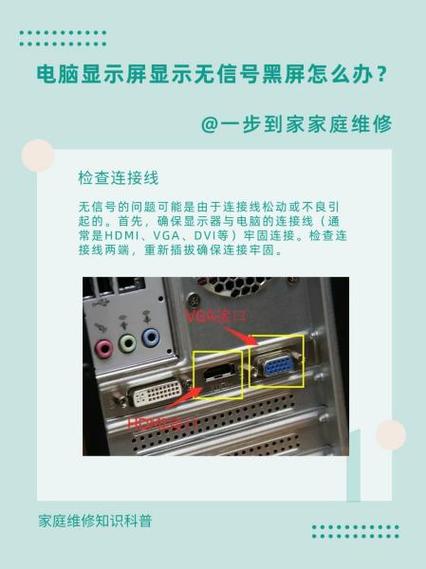 如何解决电脑显示器不显示的问题？