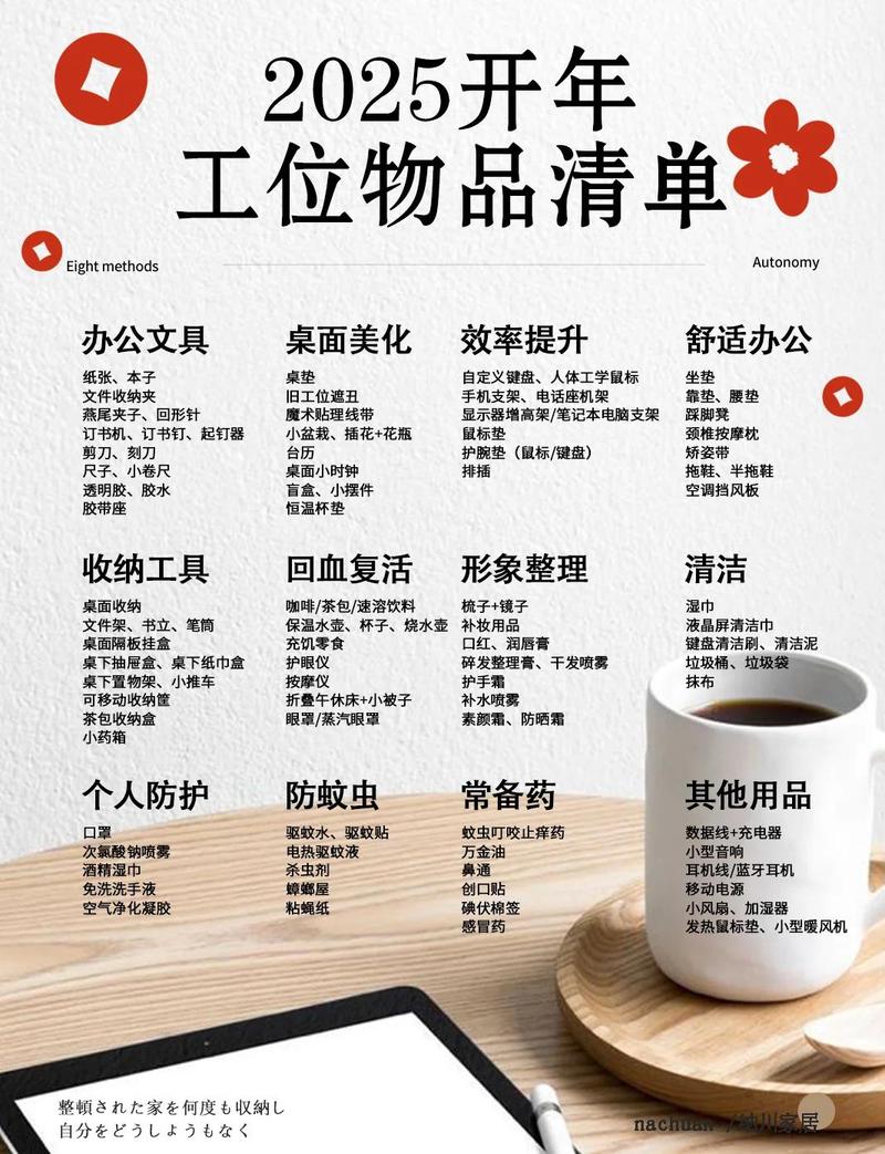 提升办公效率的必备清单，让你的办公环境更舒适，工作效率更高效