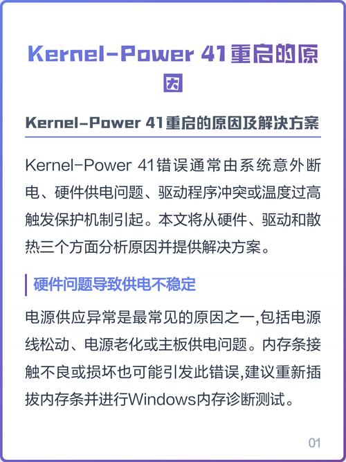 电脑重启的原因，一个全面的分析