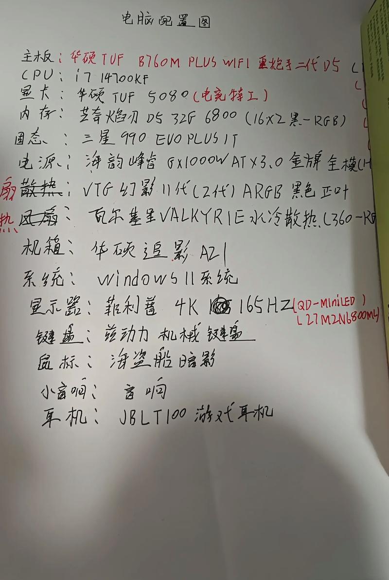 工作用电脑配置推荐