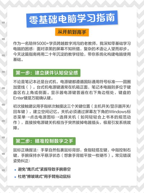 如何学电脑，零基础入门指南