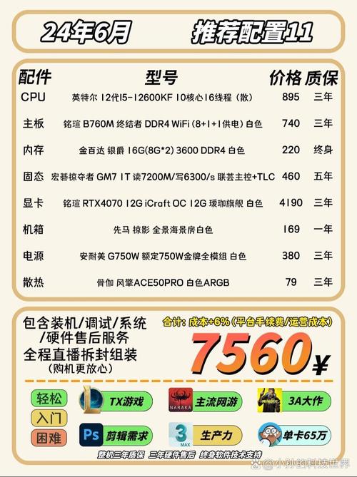 游戏配置电脑，完美配置让你游戏更流畅！