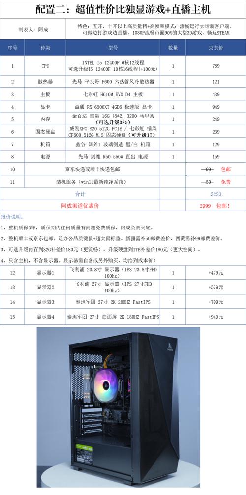 如何配置高电脑配置