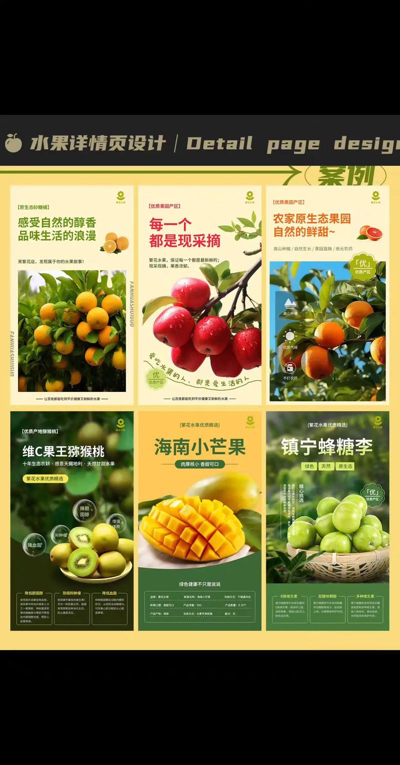 建构高效水果公司网站，案例解析